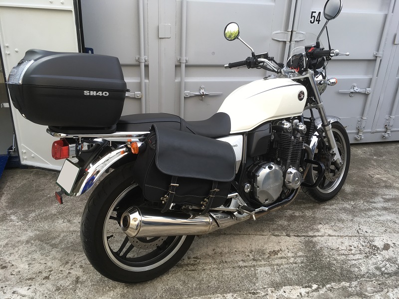 Degner ダブルサドルバッグ 品番不明 再レビュー のパーツレビュー Cb1100 はるぶー みんカラ