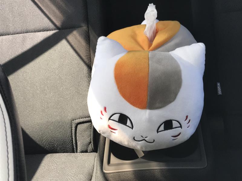 Amazon.co.jp: 夏目友人帳 ティッシュカバー ニャンコ先生