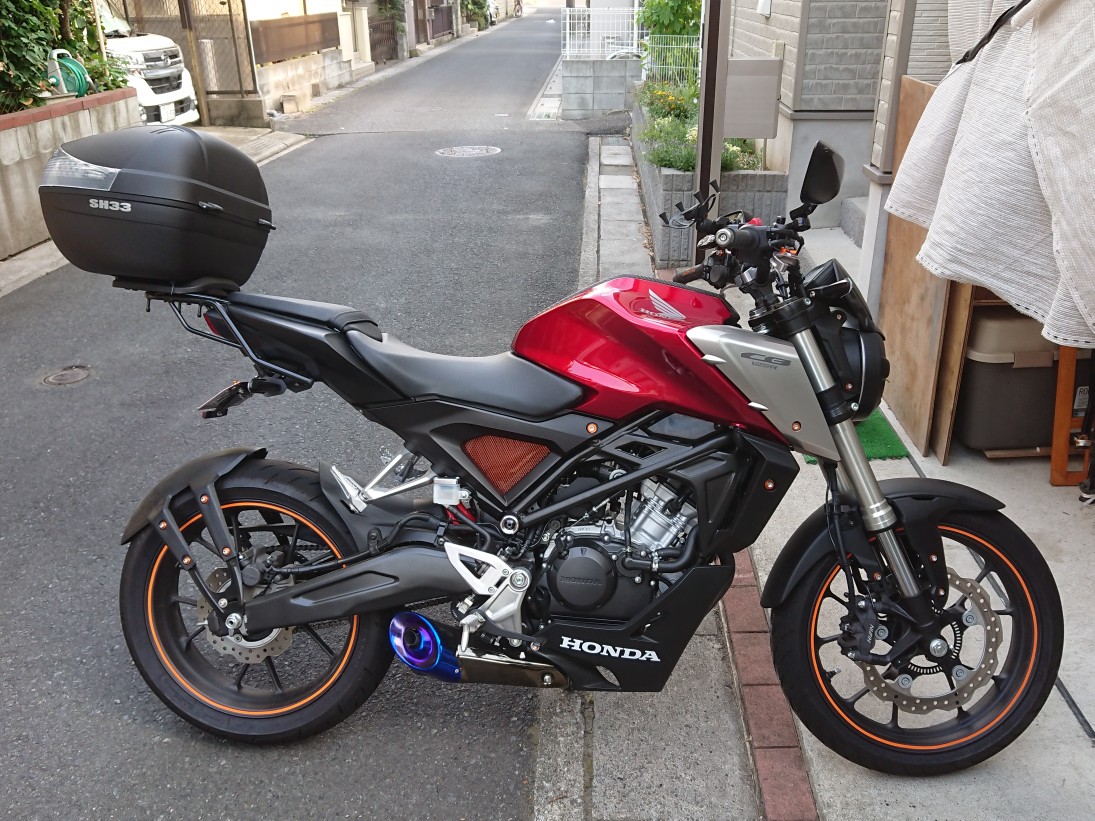 Honda 純正タンクカバー のパーツレビュー Cb125r ひみや みんカラ