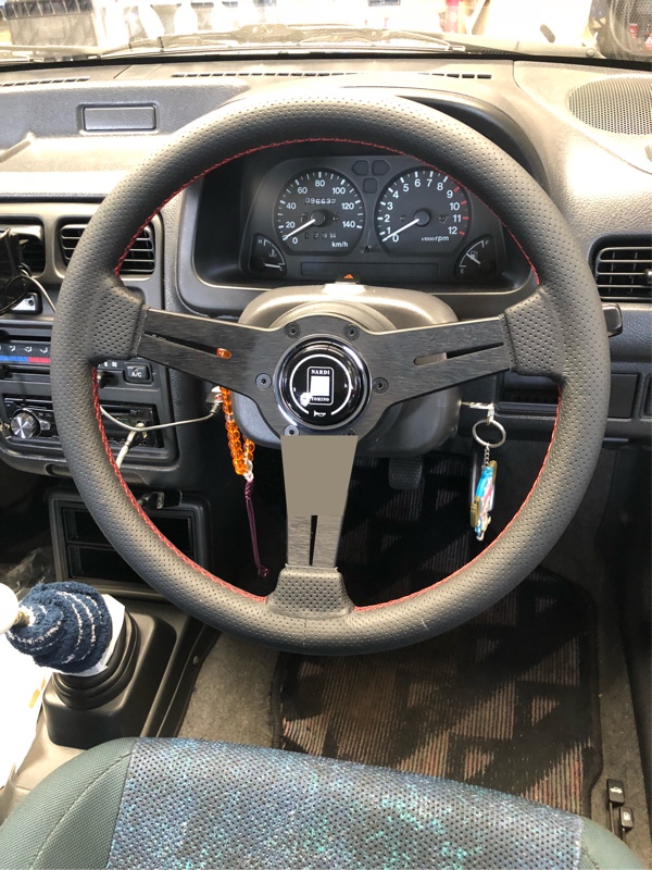 NARDI CLASSIC LEATHER SPORTS TYPE A パンチングレザー レッド 