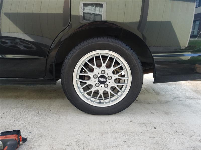 BBS for Lorinser 16インチ BBS 純正ステップ 三菱自動車(純正) オプション BBS のパーツレビュー