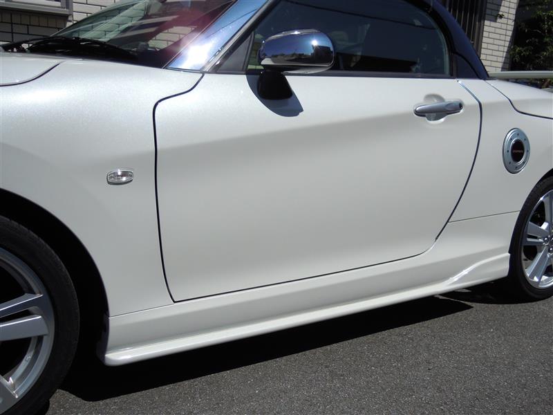 D Sport サイドスカート 未塗装 のパーツレビュー コペン 山梨のhiro みんカラ