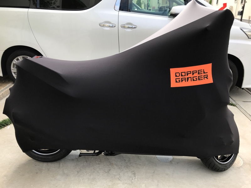 ドッペルギャンガー ストレッチバイクカバー のパーツレビュー Xmax どこも店長 みんカラ