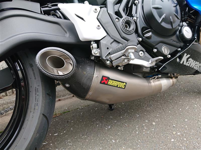 アクラポビッチ レーシングライン チタン NINJA650