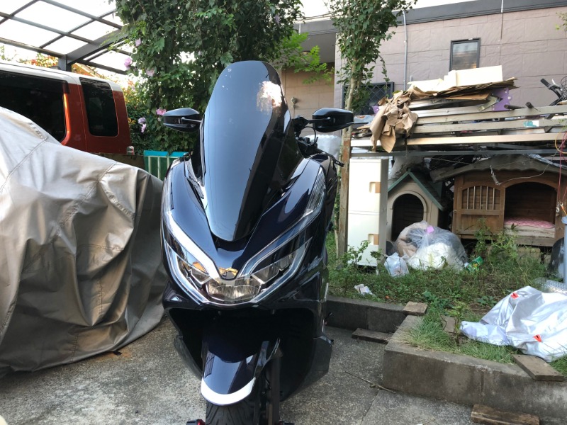 H2c ウインドシールド ロングスクリーン のパーツレビュー Pcx ハイブリッド のんのん みんカラ