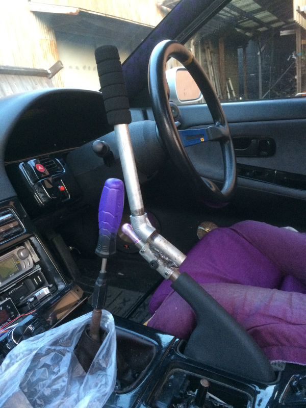 不明 延長サイドブレーキ のパーツレビュー | 180SX(じゃっき