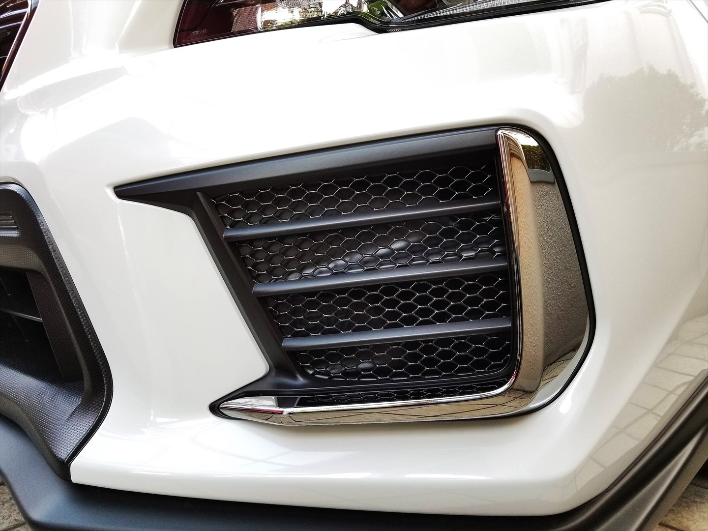 スバル WRX STI VAB フォグランプカバー STI バンパーサイド