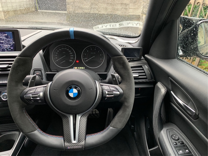BMW F87 M2 M Performance スポーツステアリングホイール2 の