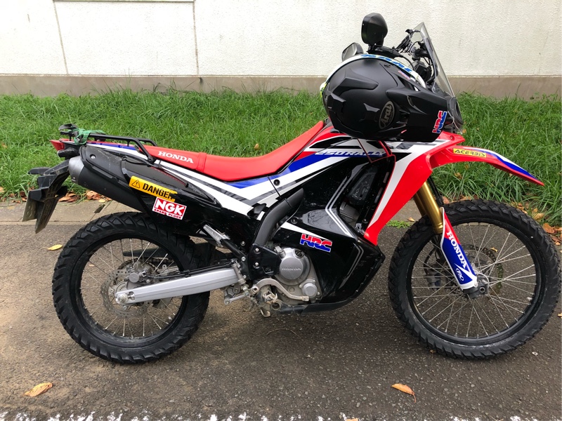 Factory Effex インナーフォークガードデカール のパーツレビュー Crf250rally 白髪混じり みんカラ