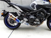 DELKEVIC DELKEVIC チタンカーボンエンドダウンマフラー の
