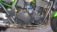 ZRX400 クラッチカバー 結晶塗装