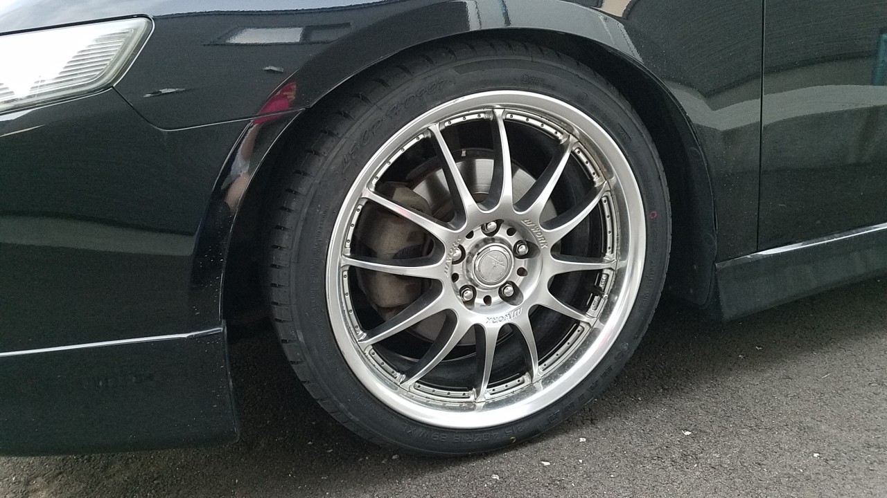 中古アルミ18X8.0 +45 WORK ワーク 戦 XSA 02C 4本 - メルカリ