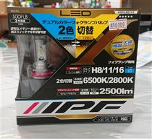 LED デュアルカラーフォグランプバルブ 50DFLB 