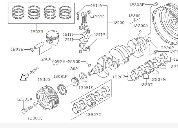 ニッサン CA18DET ワイセコ ピストンセット - レース用タイヤ