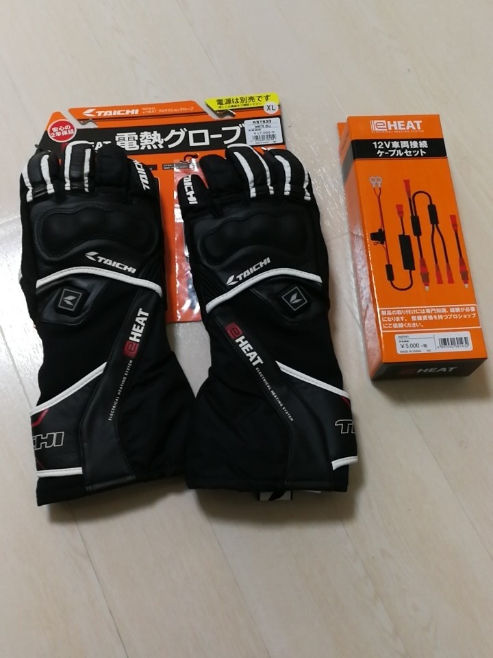 TAICHI RST639 電熱グローブ Mサイズ（RSタイチ(RS TAICHI