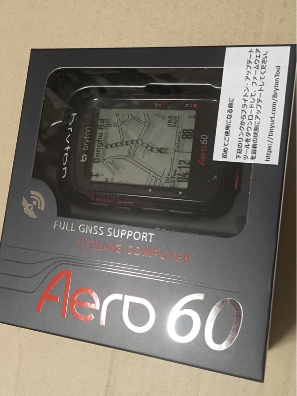 ブライトン サイクルコンピューター bryton aero 60