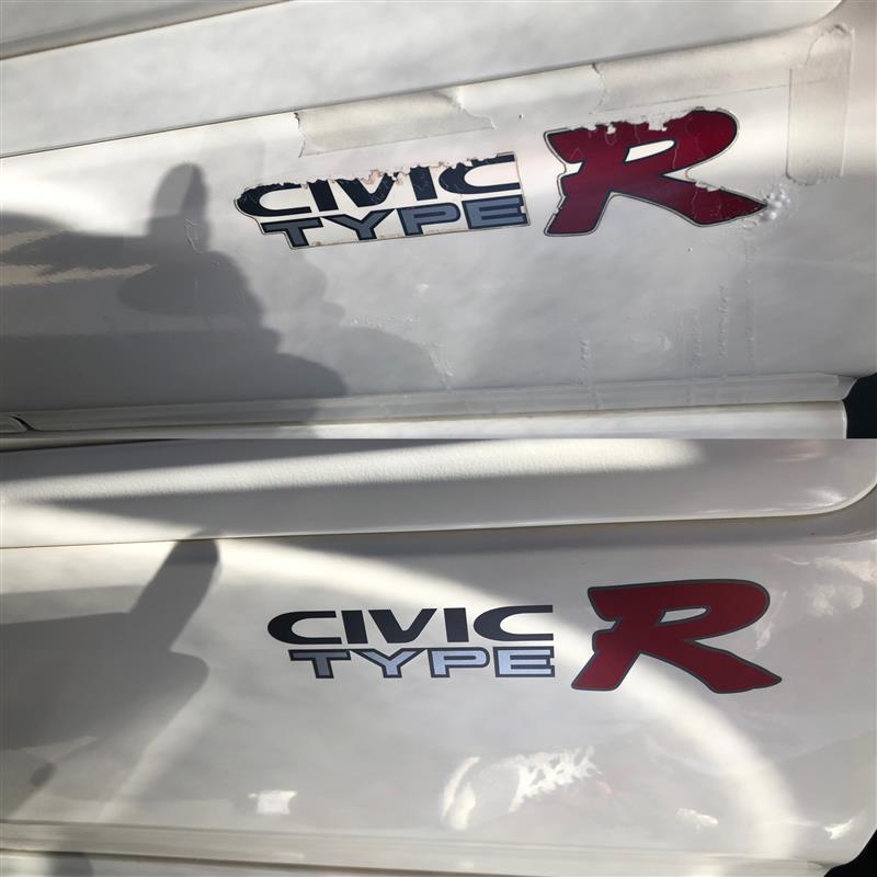 ホンダ 純正 Type R ロゴステッカー のパーツレビュー シビックタイプr ケレン みんカラ