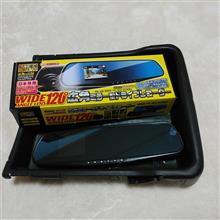 威風堂 広角ミラー型ドライブレコーダーIDF-438