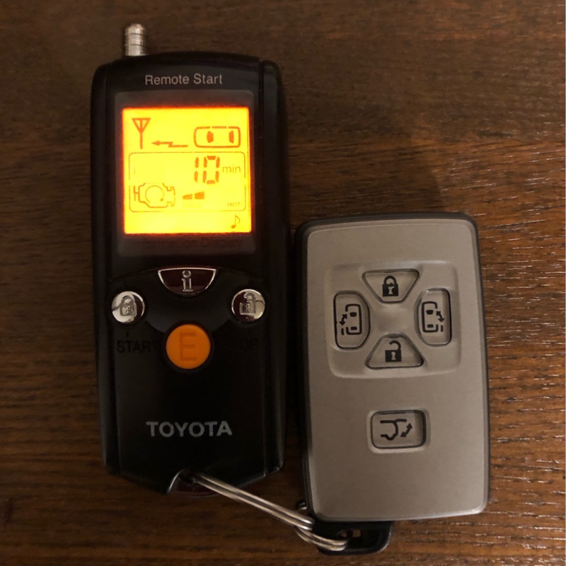 トヨタ(純正) リモートスタート（液晶画面タイプ） のパーツレビュー 