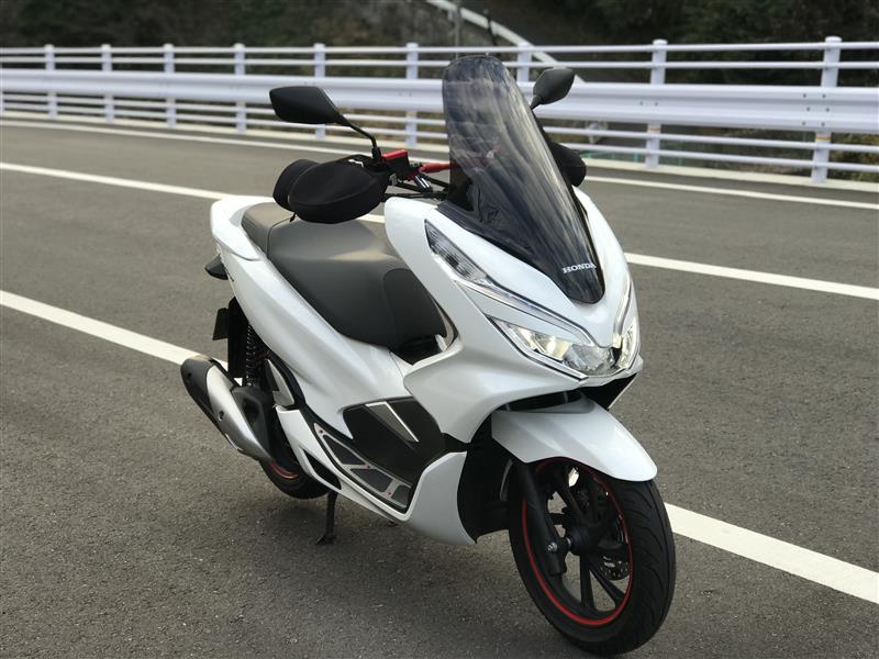 H2c Pcx用ウインドシールド ロングスクリーン のパーツレビュー Pcx150 Kf30 みー まーパパ みんカラ
