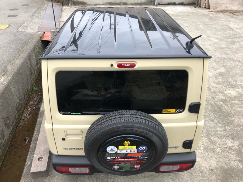 ハイマウントストップランプに工夫を 近づかないと見えない仕様 のパーツレビュー ジムニー Club365 みんカラ