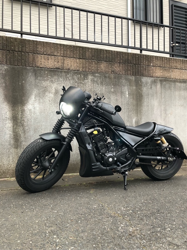 レブル ビキニカウル マットブラック新品