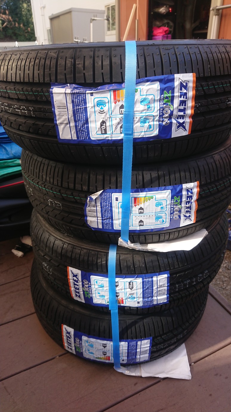 ZEETEX 165/55R14 タイヤ サマータイヤ ジーテックス ZT1000