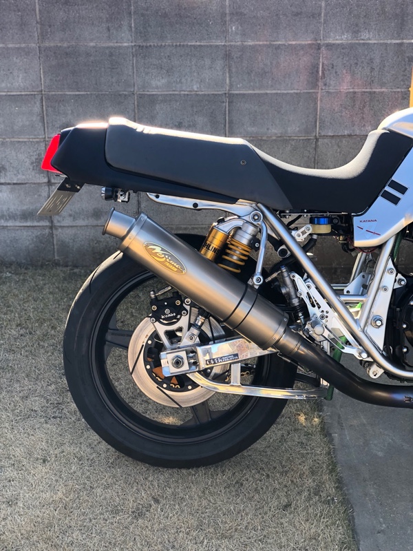 ノジマ ノジマNOJIMAフルチタンサイレンサー のパーツレビュー | GSX1100S KATANA (カタナ)(たーポッポ) | みんカラ
