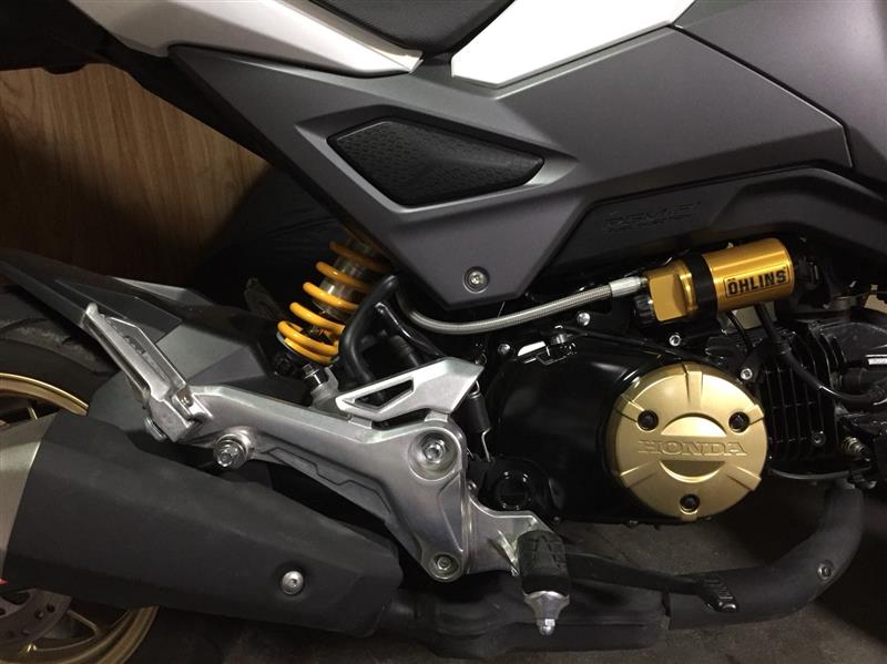 Ohlins グロム ｊｃ７５にｈｏ６１１ のパーツレビュー グロム125 Rance みんカラ