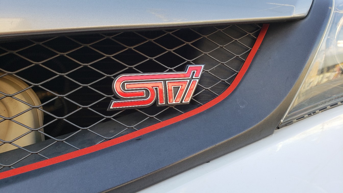 スバル(純正) GRB STIエンブレム のパーツレビュー