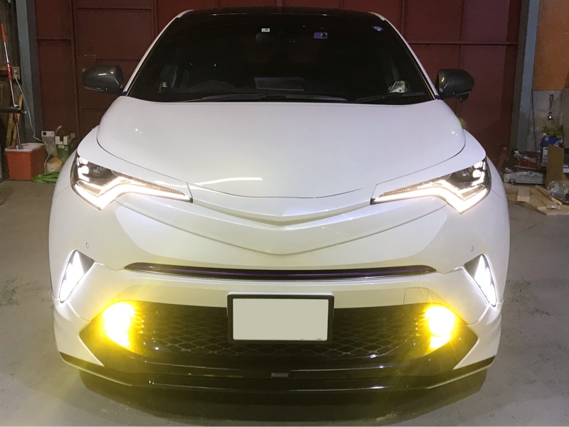 LANBO ヘッドライトガーニッシュ のパーツレビュー | C-HR