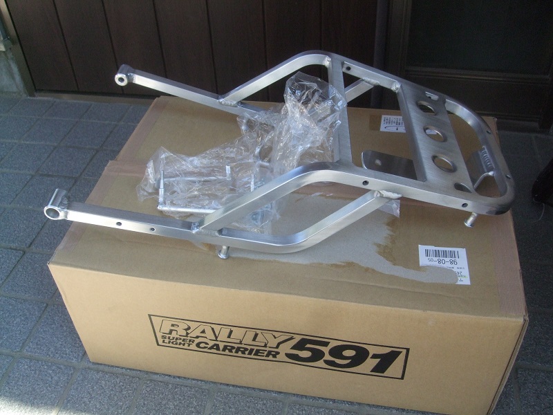 カワサキ250TR リアキャリア　RALLY591 RY59119 [250TR] RALLY591キャリア | ラフ＆ロード