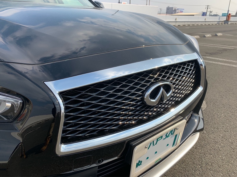 スカイライン V37 グリル-