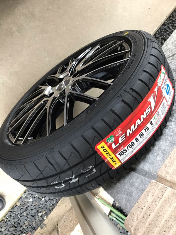 DUNLOP LE MANSⅤ 165/50R16 のパーツレビュー | ステラ(シゲリン) | みんカラ DUNLOP LE MANSⅤ 165/50R16 のパーツレビュー | ステラ(シゲリン) | みんカラ