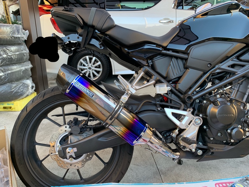 Beams Corsa Evo2 ヒートチタン スリップオンマフラー のパーツレビュー Cb250r ジョージ Cb250r みんカラ