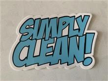 simply clean comicステッカー