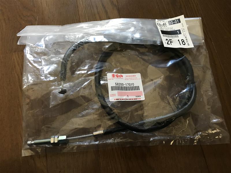 スズキ(純正) クラッチワイヤー のパーツレビュー | SV650S