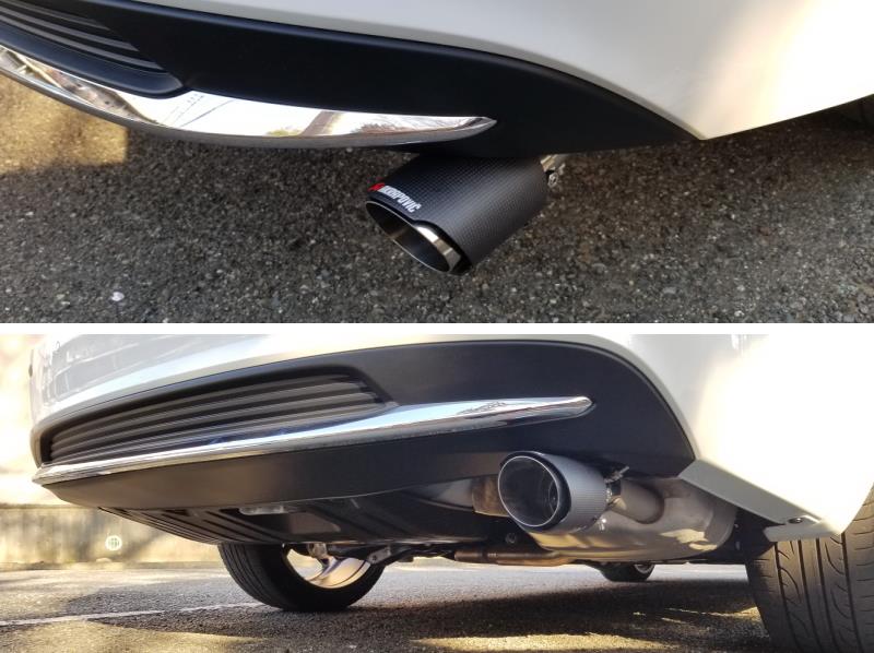Akrapovic Carbon Fiber Tail のパーツレビュー インサイト Take Ze4 旧vezel Z みんカラ