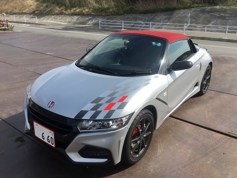 ホンダ 純正 チェッカーデカール のパーツレビュー S660 グラグラｅｘ みんカラ
