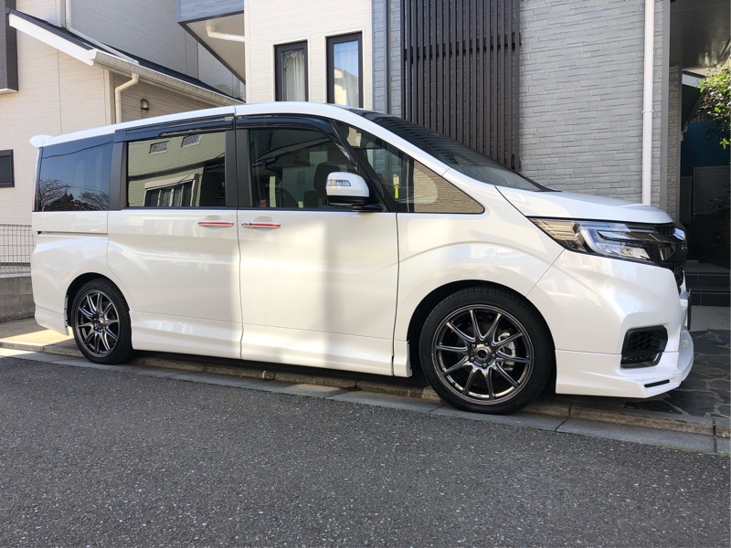 Mugen 無限 Styling Set Fアンダースポイラー サイドスポイラー Rアンダースポイラー のパーツレビュー ステップワゴンスパーダ P35w Sw みんカラ