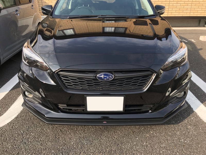 STI フロントアンダースポイラー：スタイルブック
