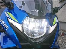 KTOVOL製 GSX250R LEDヘッドライト 青