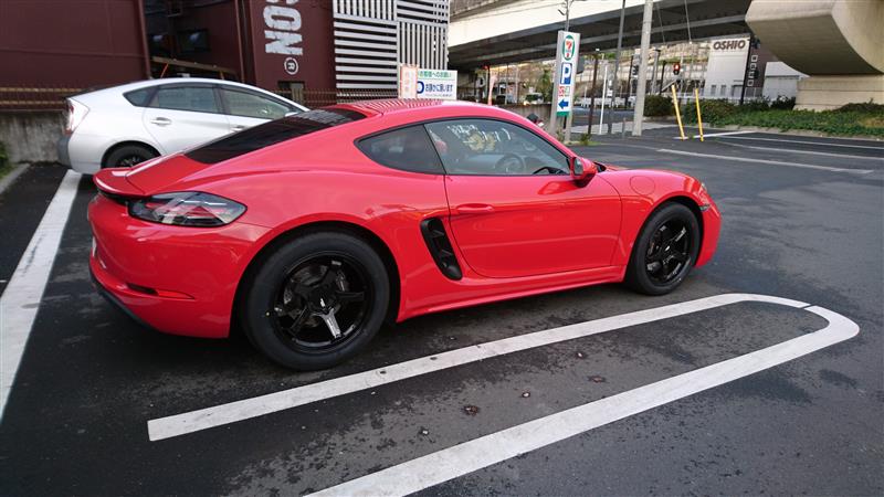 ポルシェ 718ケイマン19インチ ホイール アドヴァンスポーツ