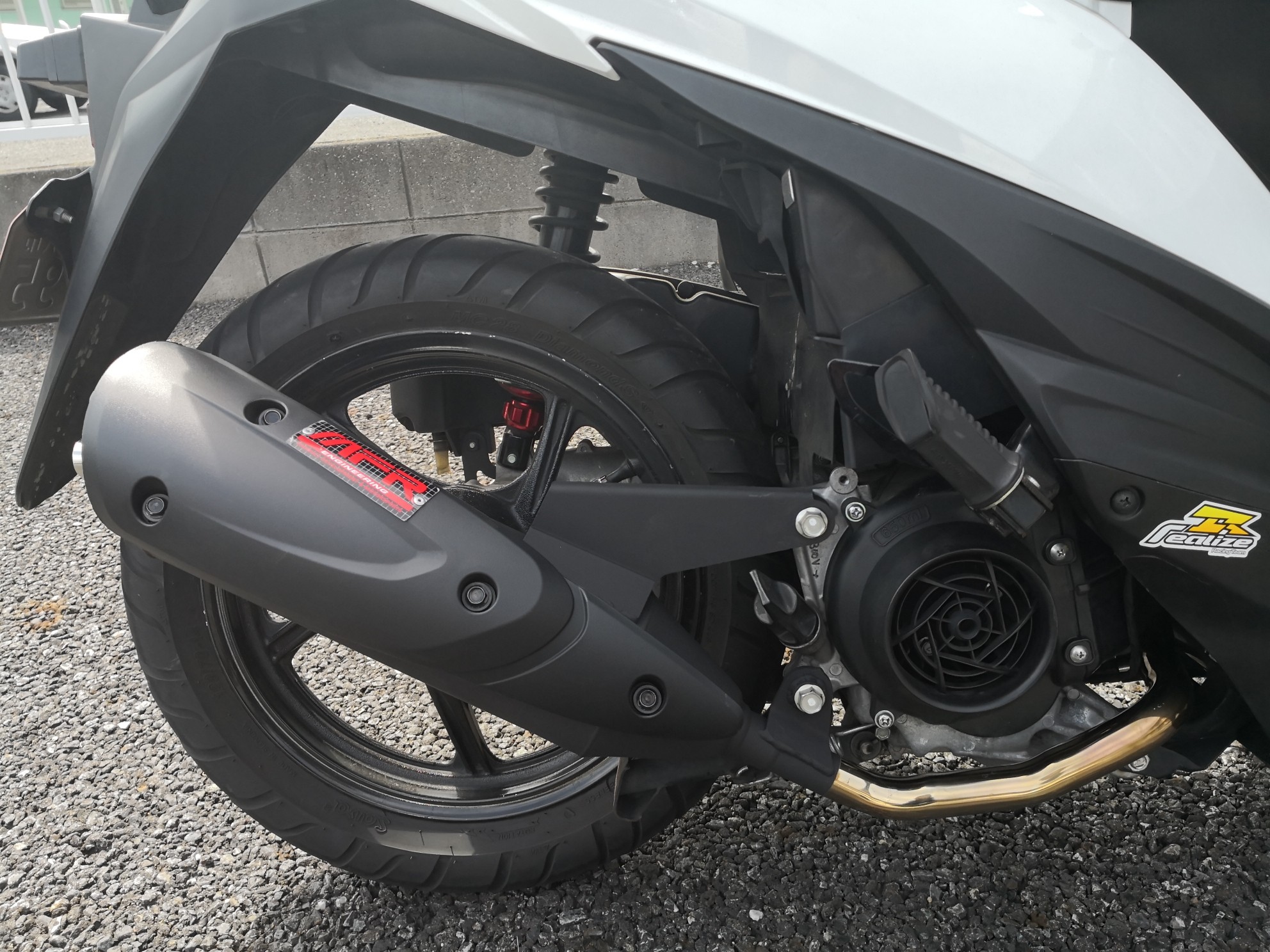 Mfr ダガーマフラー のパーツレビュー アドレス110 Fi けんしん31 みんカラ Mfr ダガーマフラー のパーツレビュー アドレス110 Fi けんしん31 みんカラ