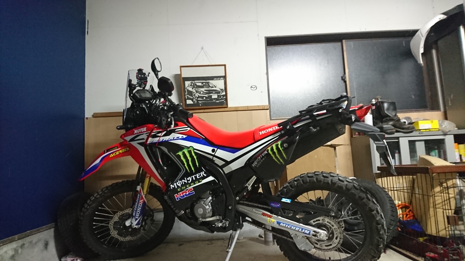 海外ホンダ純正 Crf450rallyステッカー のパーツレビュー Crf250rally たみろー みんカラ