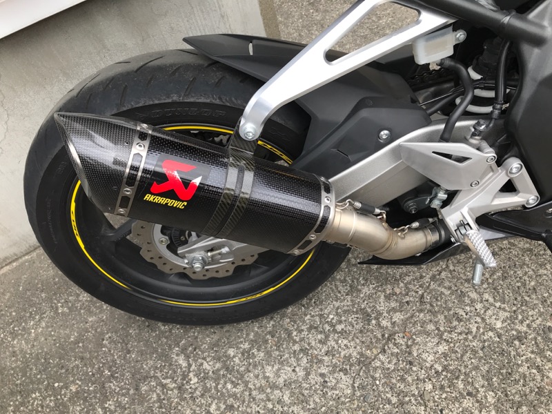 CBR250RR MC51 アクラポビッチ スリップオンマフラー