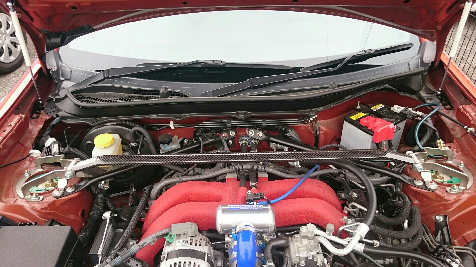 CUSCO アルカーボンBCS付ストラットバー Type ALC OS