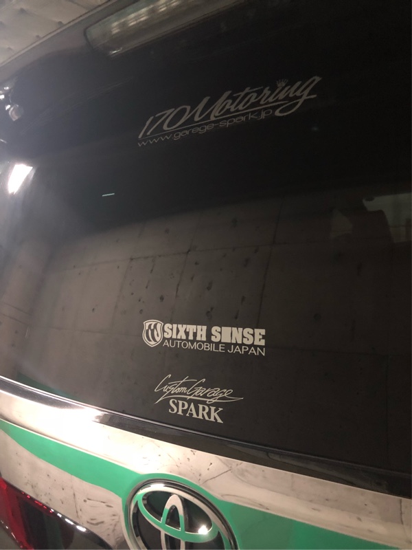 Sixth Sense ブランドロゴステッカー のパーツレビュー アルファード Tucktanto みんカラ