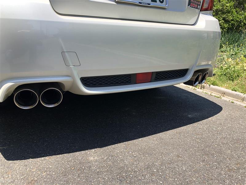 STI s206純正マフラー のパーツレビュー | インプレッサ WRX STI