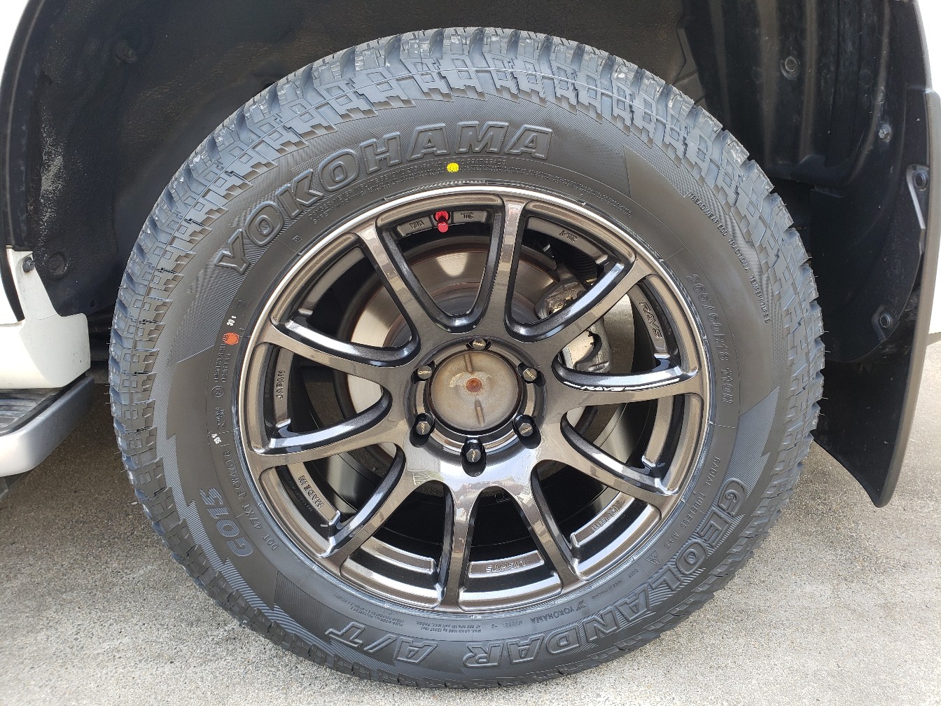 Yokohama Geolandar A T G015 265 60r18 のパーツレビュー ランドクルーザープラド アレックス みんカラ